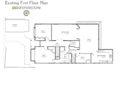 Haitaitai Renovation existing First Floor Plan