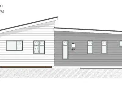 Valley Home East Elevation