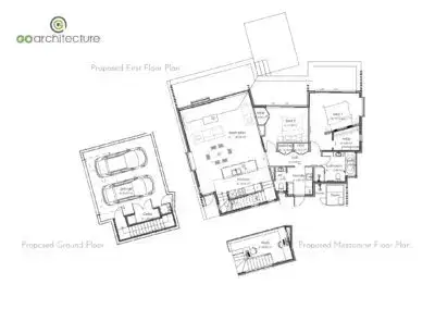 Proposed floor plan