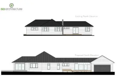 North Elevations