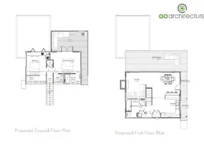 Proposed floor plans