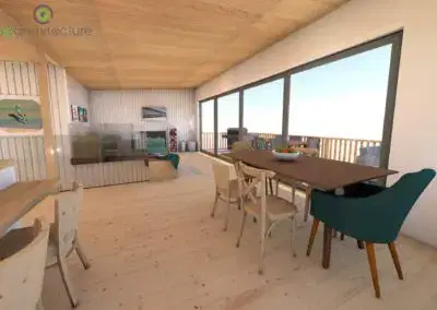 View to dining & lounge