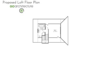 Haitaitai Renovation proposed Loft Floor Plan