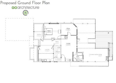 Haitaitai Renovation proposed ground Floor Plan