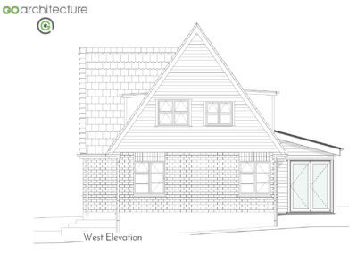 Valley Extension West Elevation